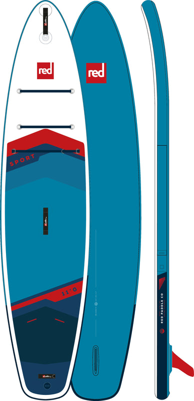 11'0" Sport MSL Inflatable Paddle Board Package.
