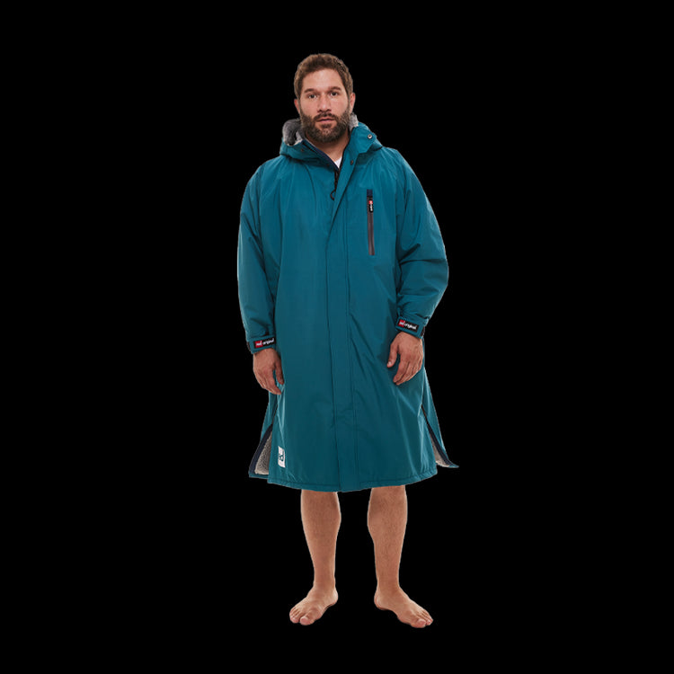 Men's Long Sleeve Pro Change Robe EVO - Teal