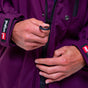 Men's Long Sleeve Pro Change Robe EVO - Mulberry Wine