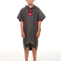 Kids Quick Dry Microfibre Changing Robe - Grey