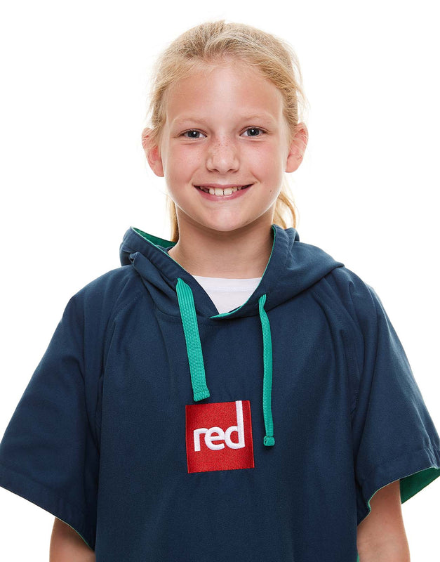 Kids Quick Dry Microfibre Changing Robe - Navy