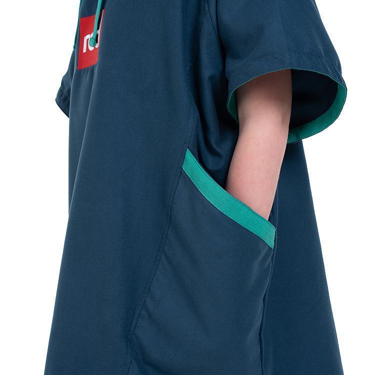 Kid's Quick Dry Change Robe - Navy