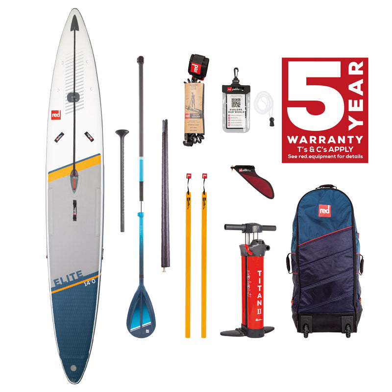 14'0 Elite MSL Inflatable Paddle Board Package