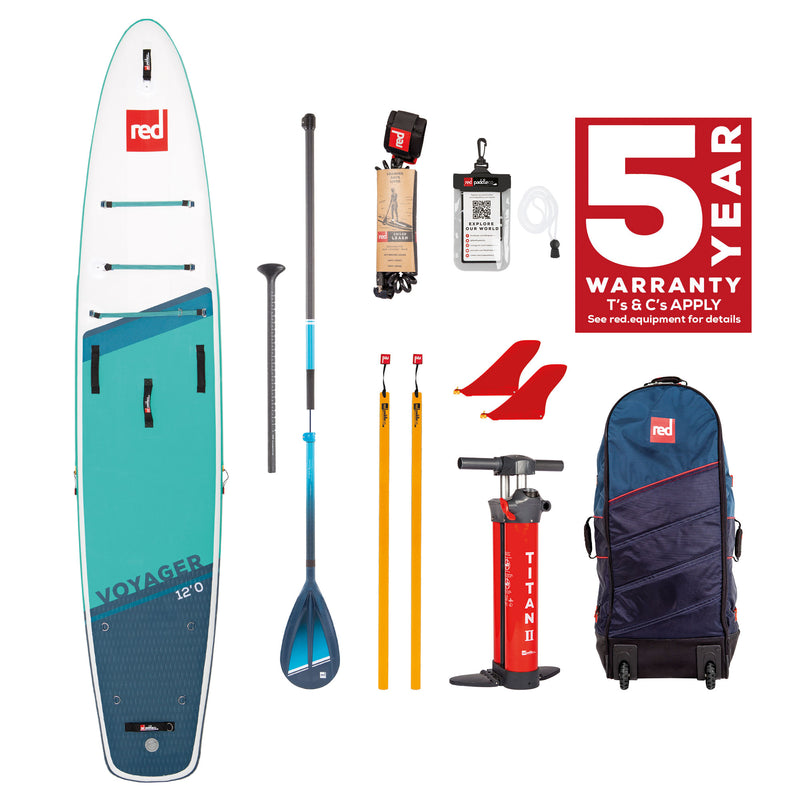 12'0 Voyager MSL Inflatable Paddle Board Package